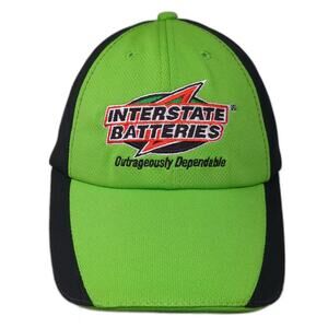 Interstate Batteries Baseball Cap Green Black One Size Team Interstate 11 18 20